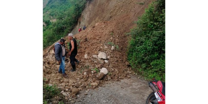 Deslizamiento en la vereda La Joya, Sandoná