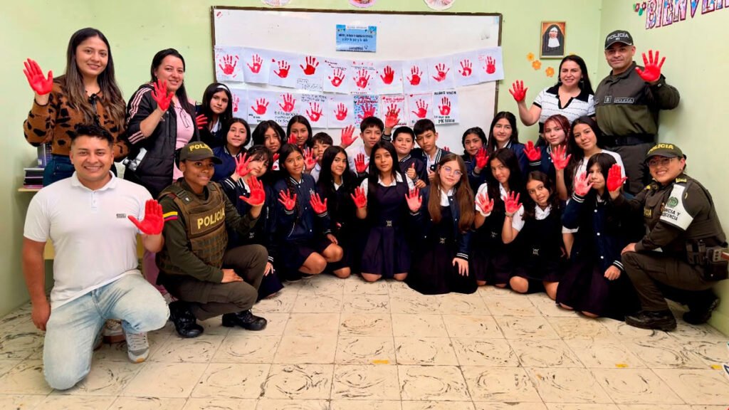 Día de las manos rojas en Sandoná