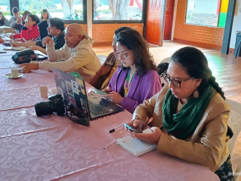 Encuentro de comunicadores comunitarios en El Encano