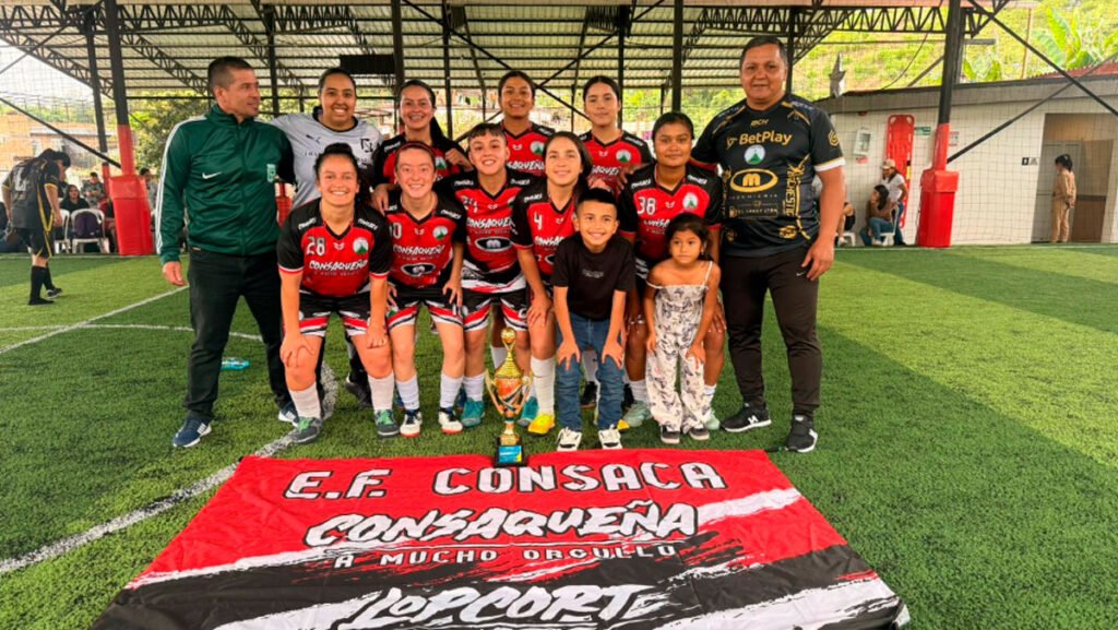 Equipo femenino de microfútbol de Consacá