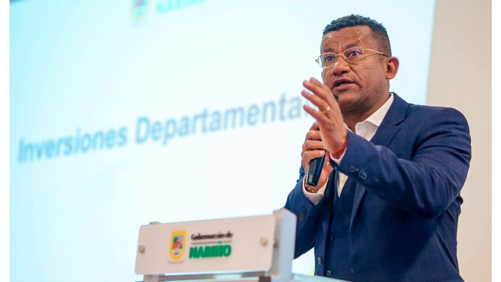 Gobernador de Nariño Luis Alfonso Escobar