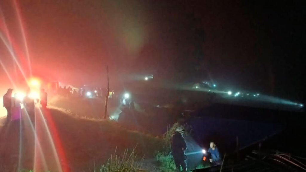 Deslizamiento en La Oscurana, Mallama, Nariño