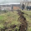 Lotes agrietados en El Peñol, Nariño