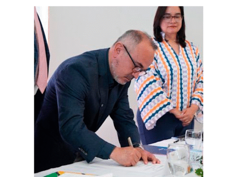 Ministro de justicia Jorge Iván Cuervo Restrepo