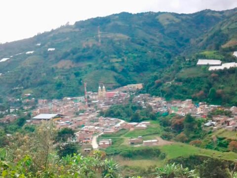Panorámica de San Bernardo, Nariño
