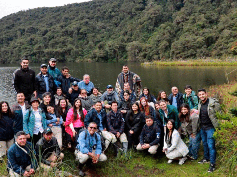 Funcionarios de Parques Naturales y de la Unión Europea