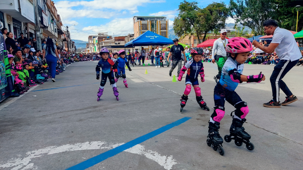 Patinaje en Sandoná