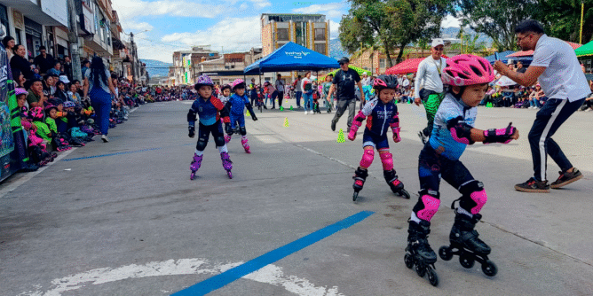 Patinaje en Sandoná