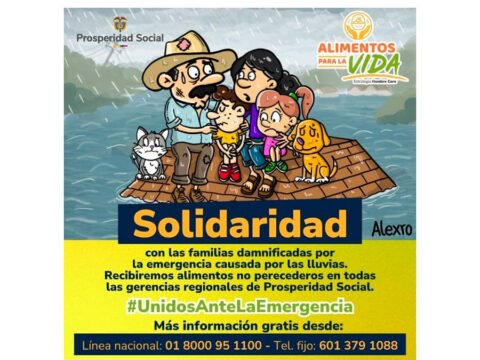 Solidaridad con las familias damnificadas por el invierno