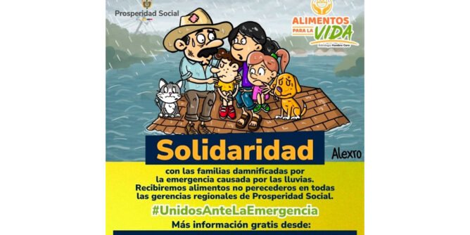 Solidaridad con las familias damnificadas por el invierno