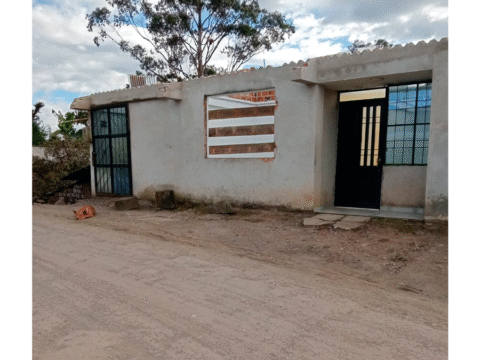 Falla geológica pone en riesgo a 22 viviendas y un tramo vial en el corregimiento de Bolívar, en Sandoná Vivienda de la vereda Bolívar