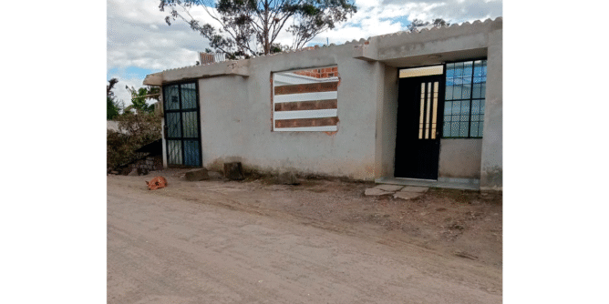 Vivienda de la vereda Bolívar