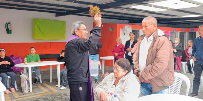 Bendición del Centro Vida de Sandoná