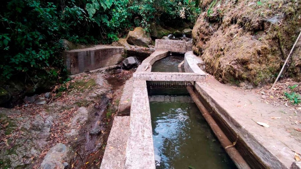 Bocatoma del acueducto municipal de Sandoná