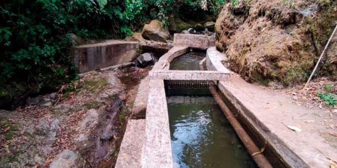 Bocatoma del acueducto municipal de Sandoná