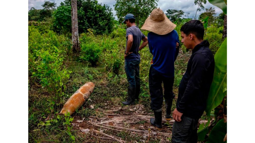Bomba en Jardín de Sucumbíos, Ipiales, Nariño