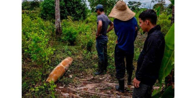 Bomba en Jardín de Sucumbíos, Ipiales, Nariño