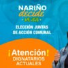 Elección de juntas de acción comunal