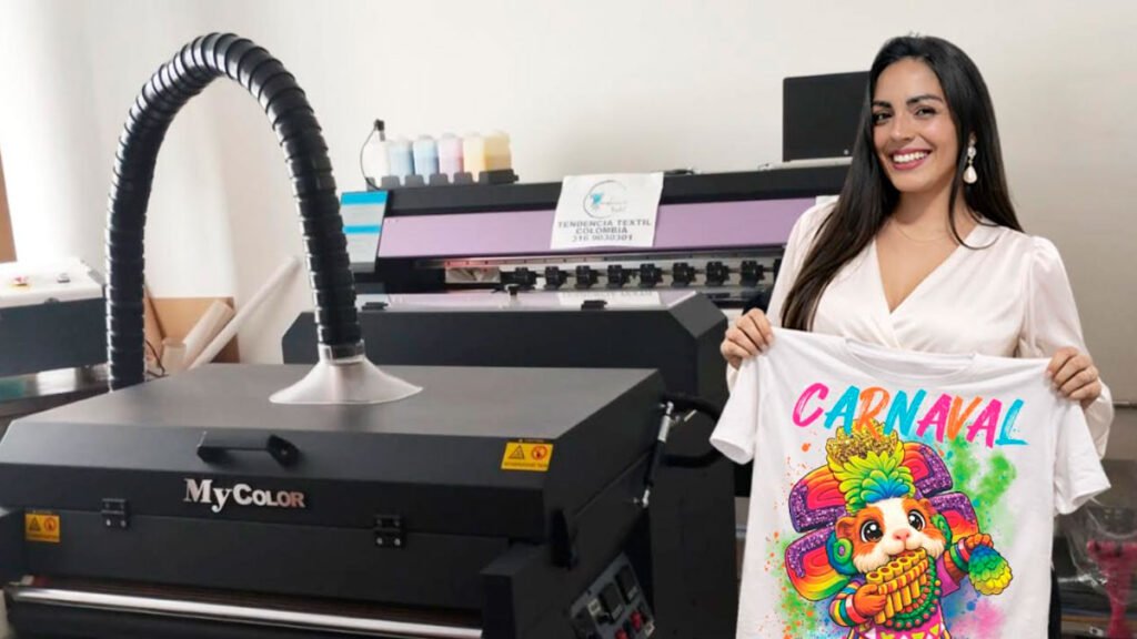 Emprendedora nariñense dedicada a la confección de ropa casual