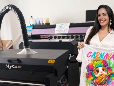 Emprendedora nariñense dedicada a la confección de ropa casual