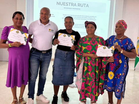 Exaltación de parteras de la costa pacífica nariñense