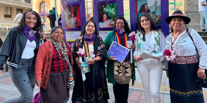 Homenaje a lideresas de Nariño