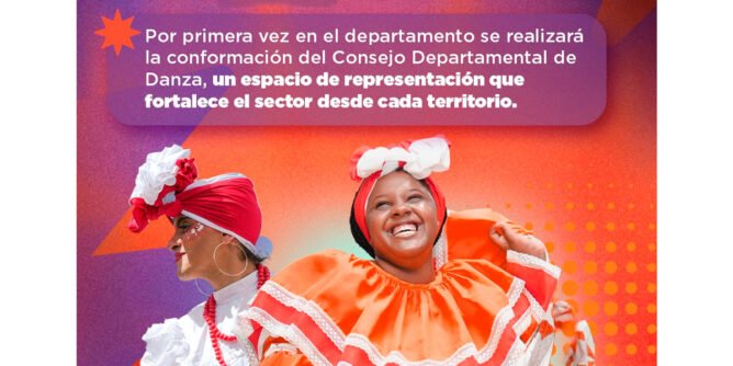 Invitación a conformar el Consejo Departamental de Danza