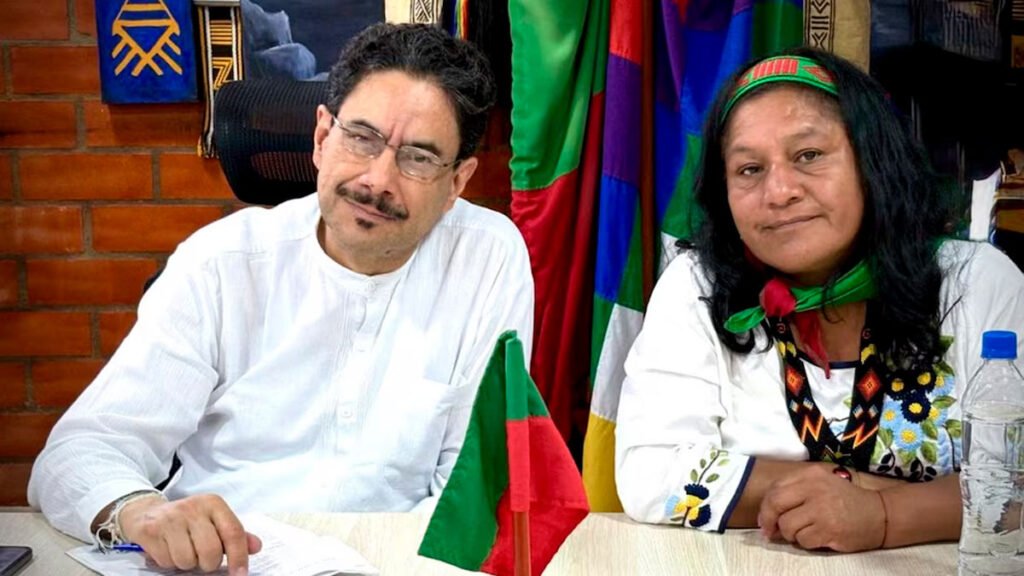 Iván Cepeda y Aida Quilcué