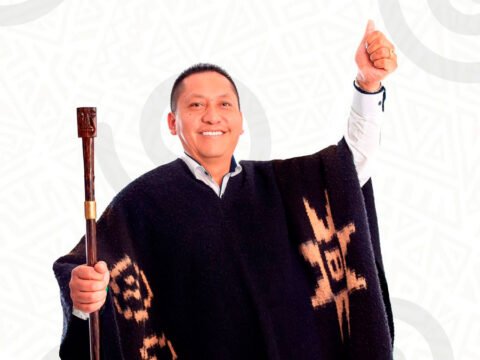 Jesús Cuasapud, elegido senador