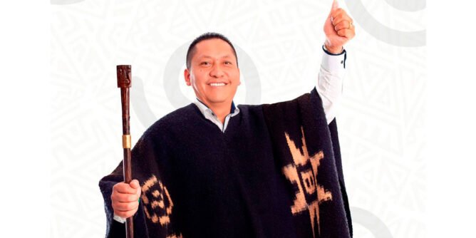 Jesús Cuasapud, elegido senador