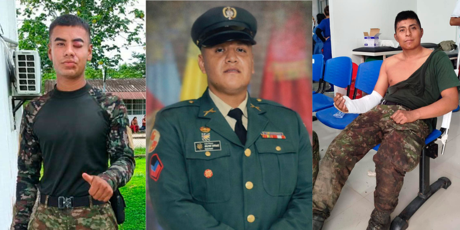 militares sobrevivientes en el accidente del avión hércules