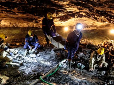 Mineros en La Llanada, Nariño