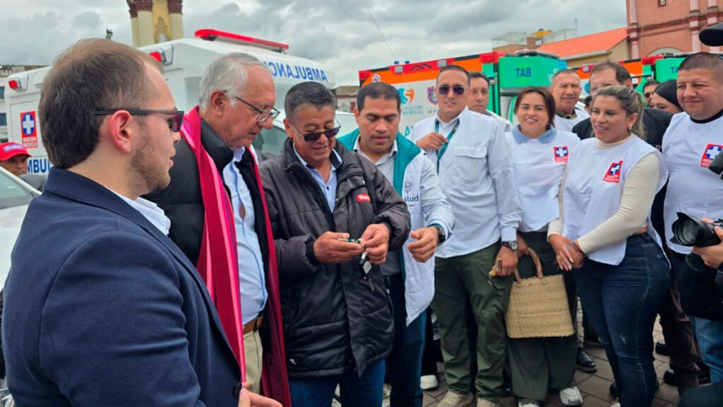 Ministro de salud en Ipiales