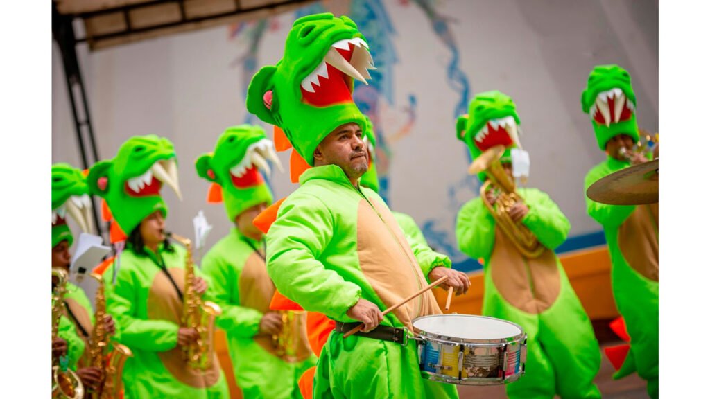 Murga de metales y maderas del Carnaval de Pasto