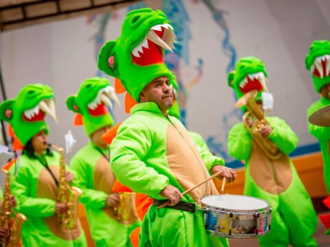 Murga de metales y maderas del Carnaval de Pasto