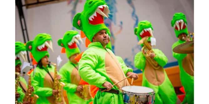 Murga de metales y maderas del Carnaval de Pasto