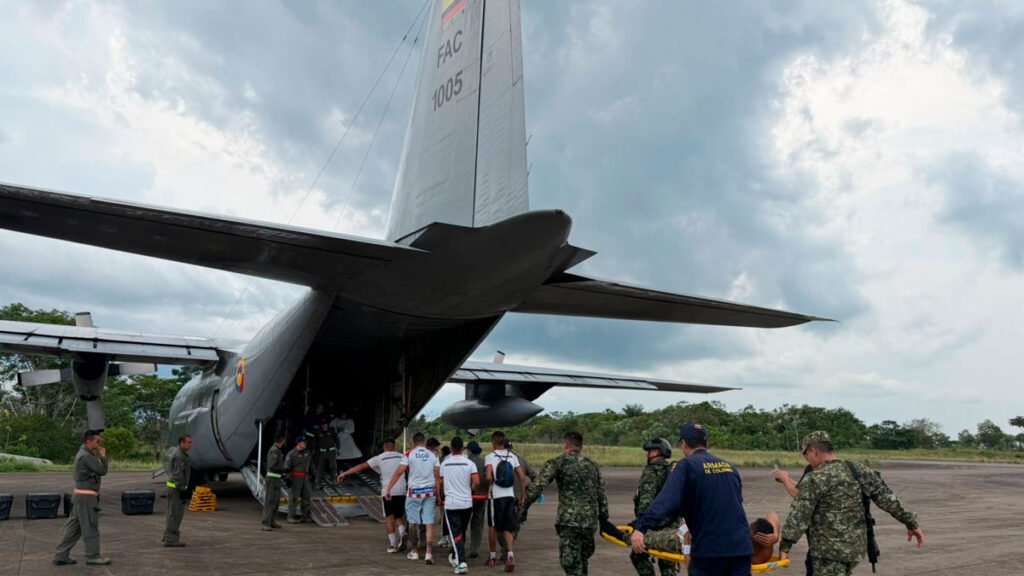 Operaciones de ayuda en Puerto Leguísamo, Putumayo