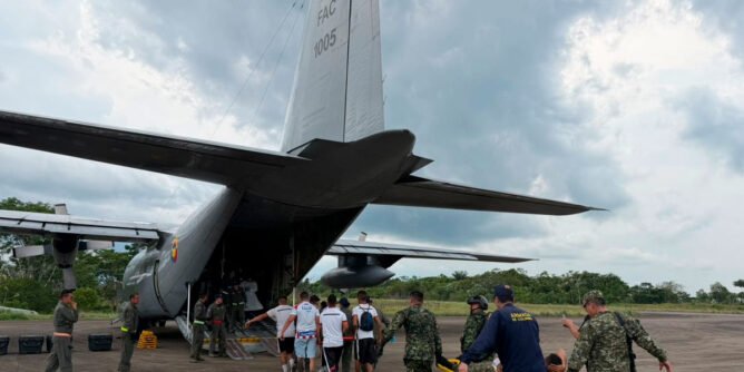 Operaciones de ayuda en Puerto Leguísamo, Putumayo