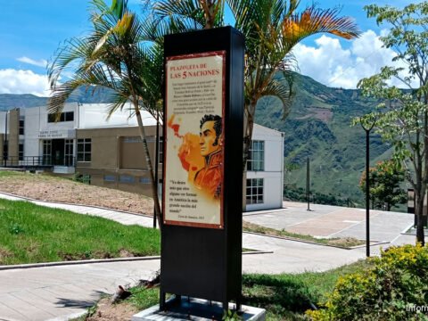 Piedra de Bolívar, Bomboná, Consacá