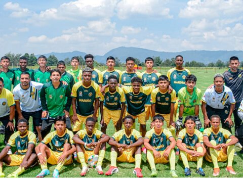 Selección Nariño sub 15 en el Torneo Win Sports en Bogotá