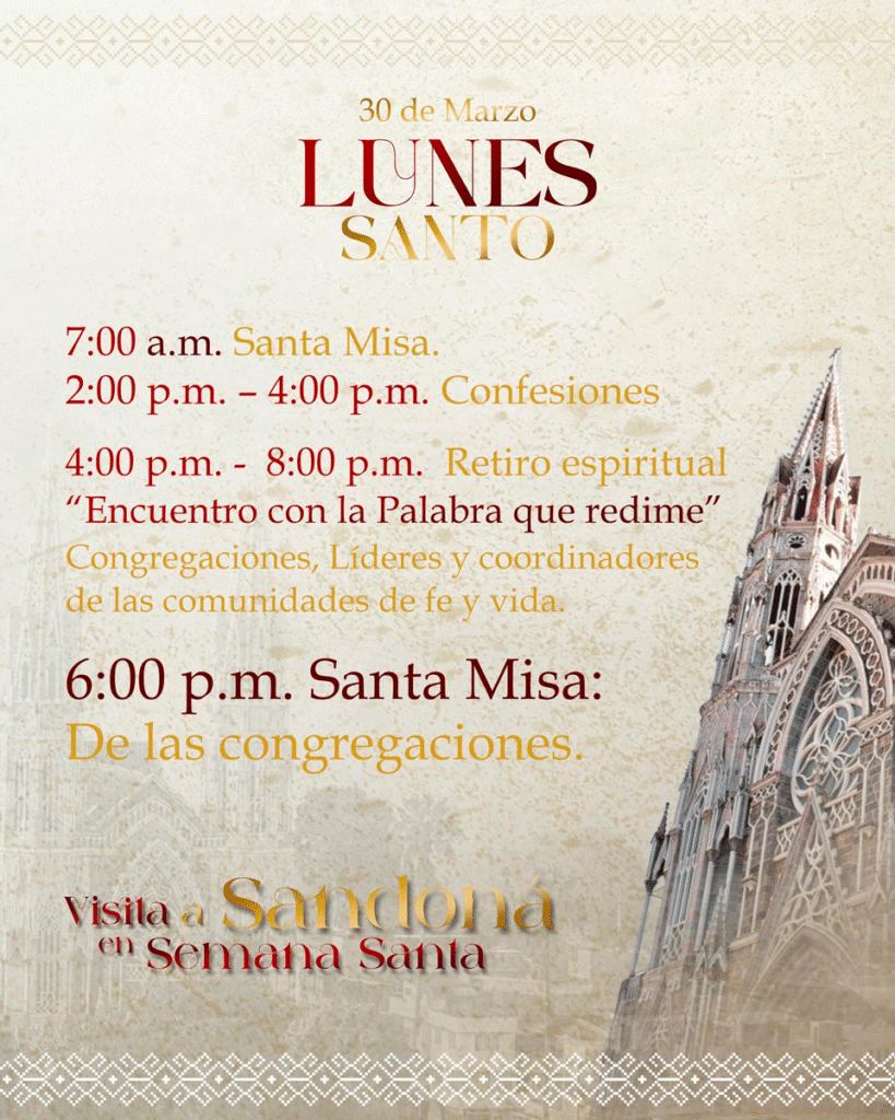 Programación de Semana Santa 2026