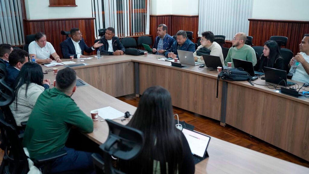 Alcalde de Linares Iván Zambrano con el gobernador de Nariño Luis Alfonso Escobar