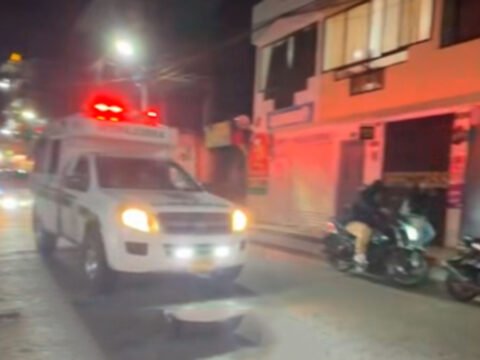 Ambulancia del Hopital Eduardo Santos de La Unión, Nariño