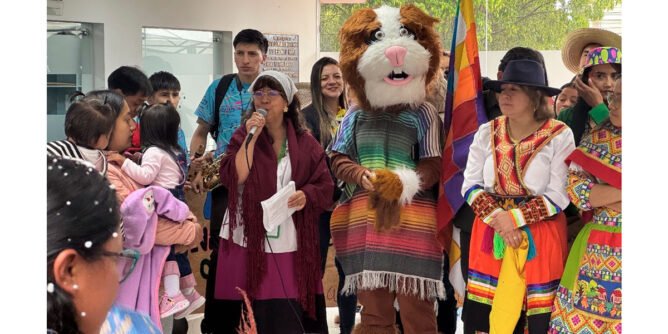 Carnaval de los derechos de los niños en Pasto