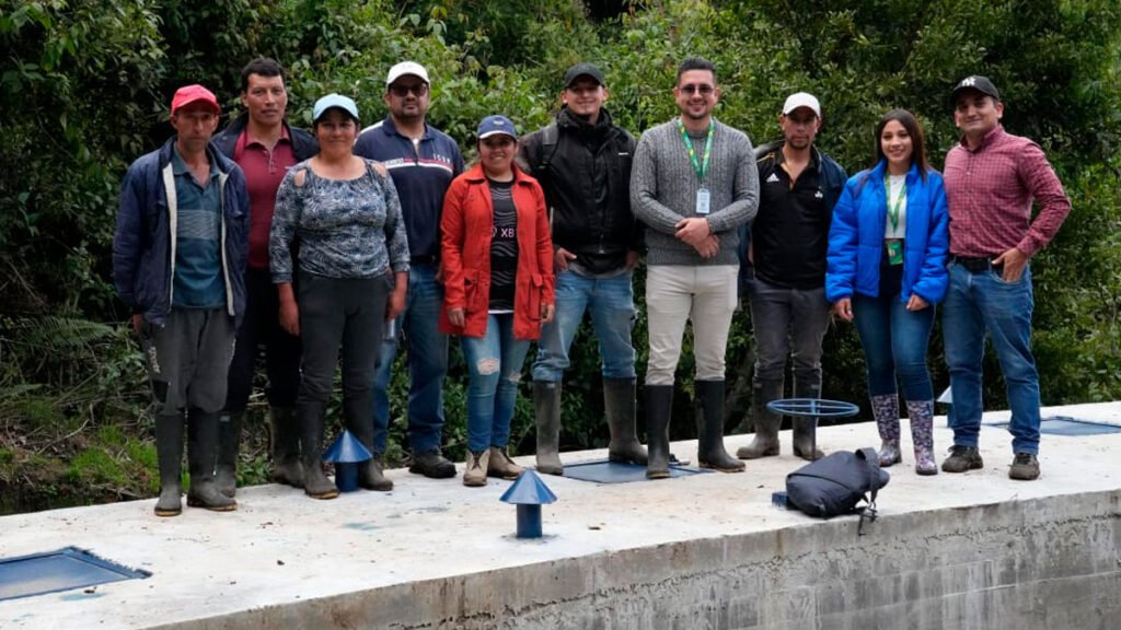 Entrega de obras de acueducto a comunidades rurales de Túquerres e Imués, Nariño