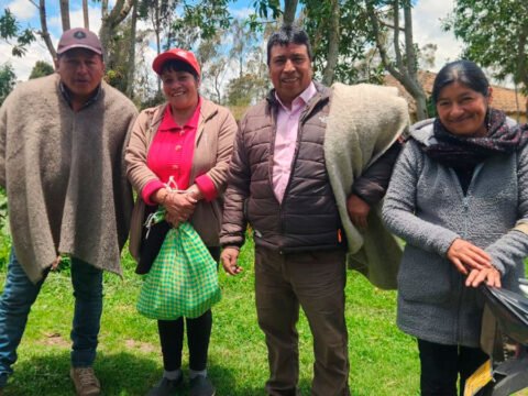 Familias del sur de Nariño participaron en proyecto productivo