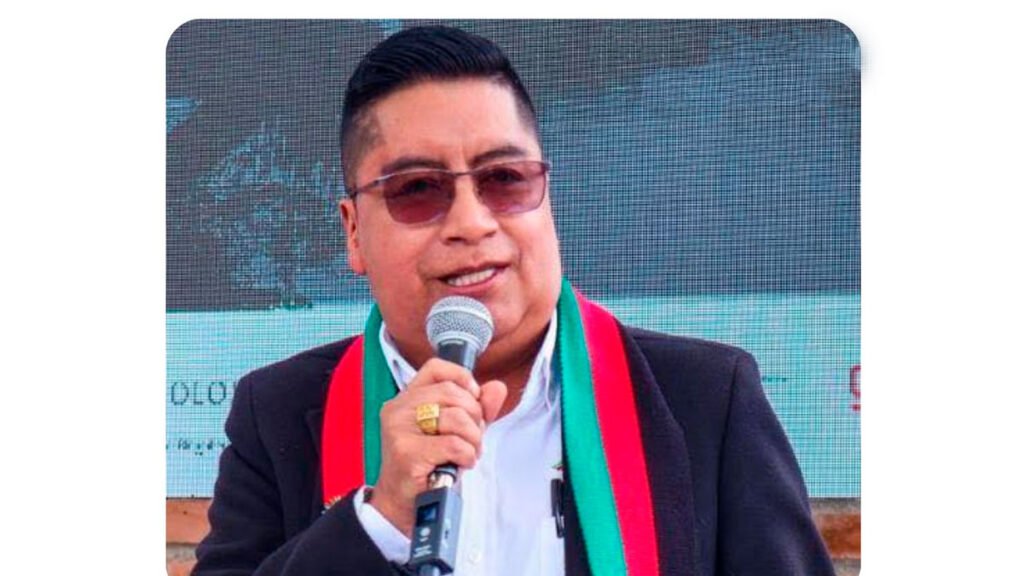 Líder indígena y exalcalde Gilberto Buenaventura Tapie