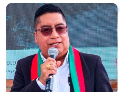 Líder indígena y exalcalde Gilberto Buenaventura Tapie