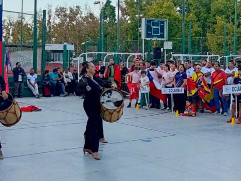 Inauguración del XI Mundial de Pelota a Mano en Mendoza, Argentina