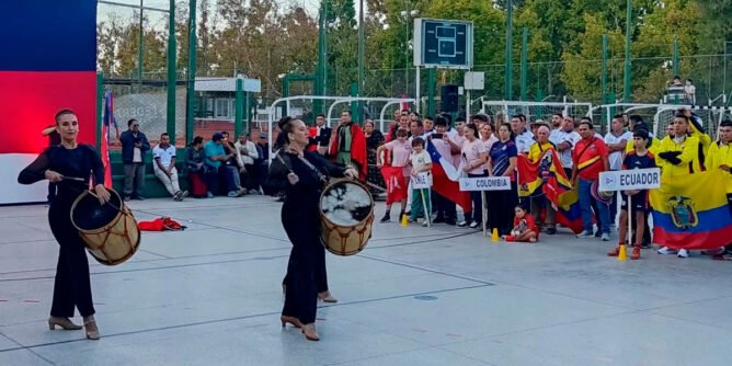 Inauguración del XI Mundial de Pelota a Mano en Mendoza, Argentina